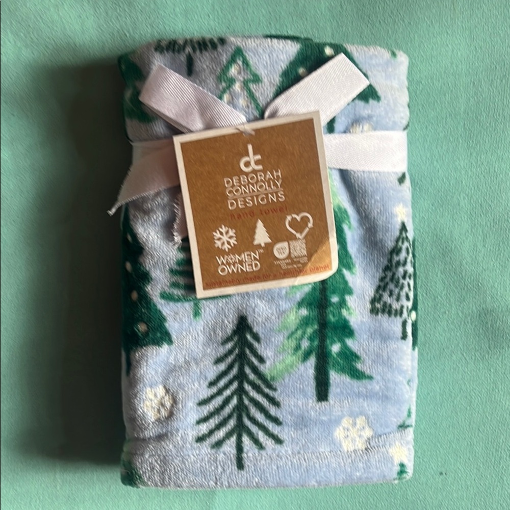 Deborah Connolly Designs Tree Print Hand Towel